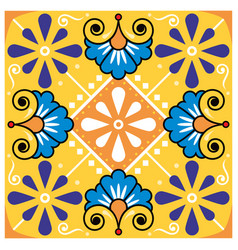 Mexican Single Tile Seamless Pattern