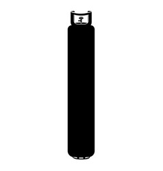 Propane Gas Bottle Silhouette