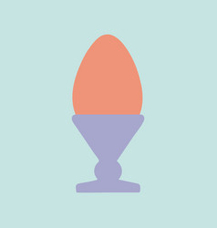 Colored Egg In Cup Easter