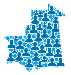 Mauritania Map Population People