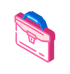 Portfolio Folder Isometric Icon