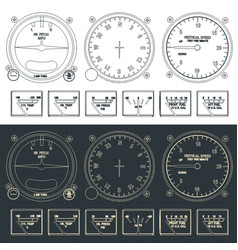 Airplane Control Panel Drawings