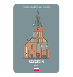 Basilica St James Apostle In Szczecin