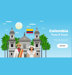 Colombia Tours And Travel Poster