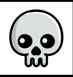 Fun Cartoon Skull Logo