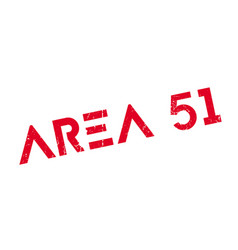 Area 51 Rubber Stamp