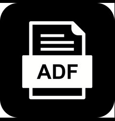 Adf File Document Icon