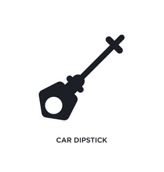 Car Dipstick Isolated Icon Simple Element From