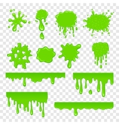 Green slime sign Royalty Free Vector Image - VectorStock