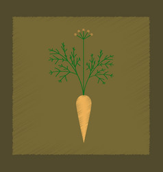 Flat Shading Style Daucus Carota