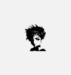 Anime Boy Face Icon Design Eps 10 And Jpg