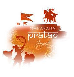 Concept Maharana Pratap Jayanti