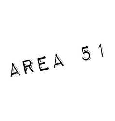 Area 51 Rubber Stamp