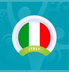 Italy Flag European Football 2020 Tournament