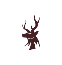 Stag Icon Logo Design