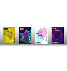 A Set Of Modern Abstract Covers