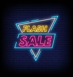 Flash Sale Neon Signs Style Text