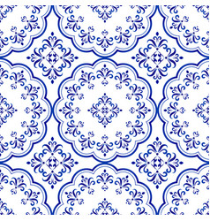 Porcelain decorative pattern Royalty Free Vector Image