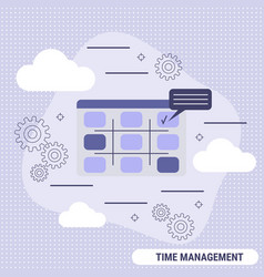 Time Management Concept