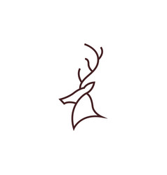 Stag Icon Logo Design