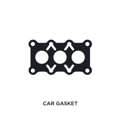 Car Gasket Isolated Icon Simple Element From