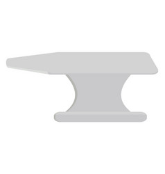 Metal Anvil On A White Background