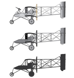 Model Airplane Retro Biplane