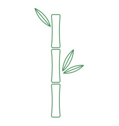 Bamboo Plant Green Stroke