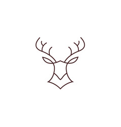 Stag Icon Logo Design