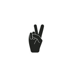 Gesture Hand Peace Icon