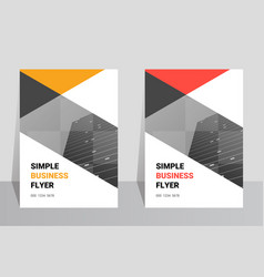 Simple Company Marketing A4 Flyer Template