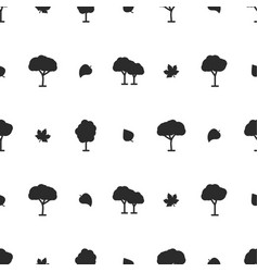 Tree Pattern On White Background