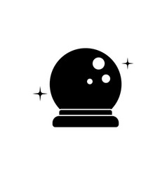 Black Magic Ball Icon