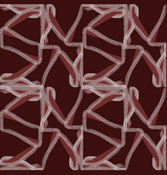 Dark Red And White Monochrome Pattern