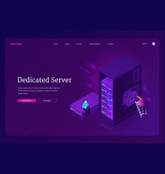 Dedicated Server Banner Internet Hosting Service