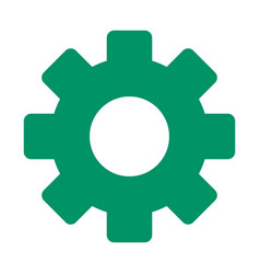 Green Gear Wheel