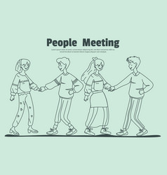 People Meeting Concept