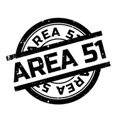 Area 51 Rubber Stamp