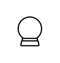 Striped Magic Ball Icon