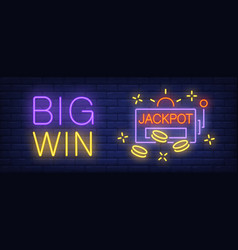 Big Win Neon Sign