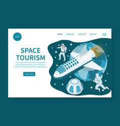 Space Tourism Landing Page