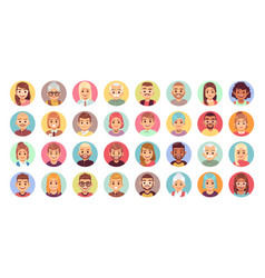 People Cartoon Avatars Diversity Office