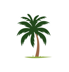 Cute Palm Tree Design Element