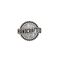 Retro Vintage Woodworking Logo Design With Fore