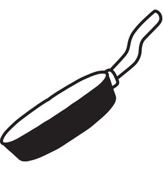 Hand Drawn Frying Pan