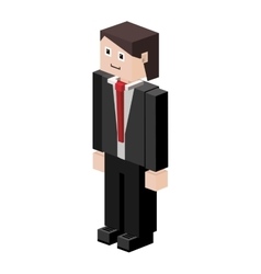 Lego Silhouette Man With Formal Suit