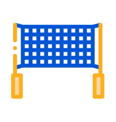 Volleyball Net Icon Outline