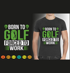 Golf T-shirt Design Graphic Custom High School