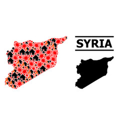 War Mosaic Map Of Syria