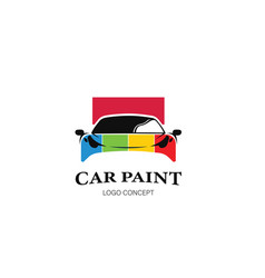 Car Paint Automotive Logo Design Symbol